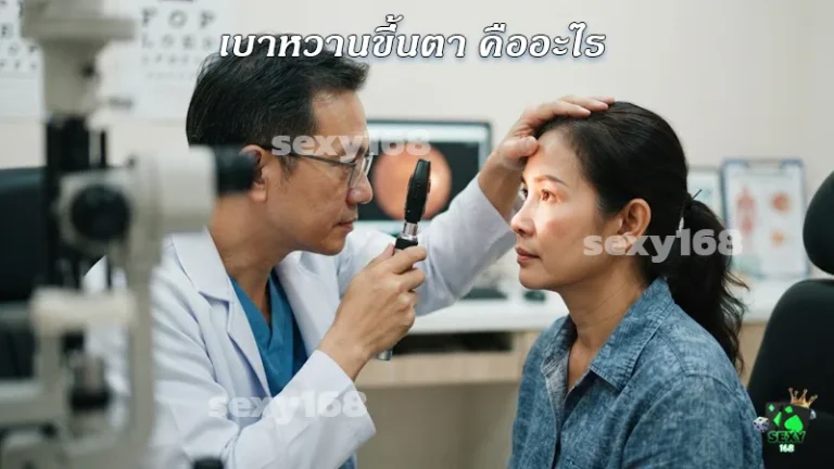 เบาหวานขึ้นตา คืออะไร