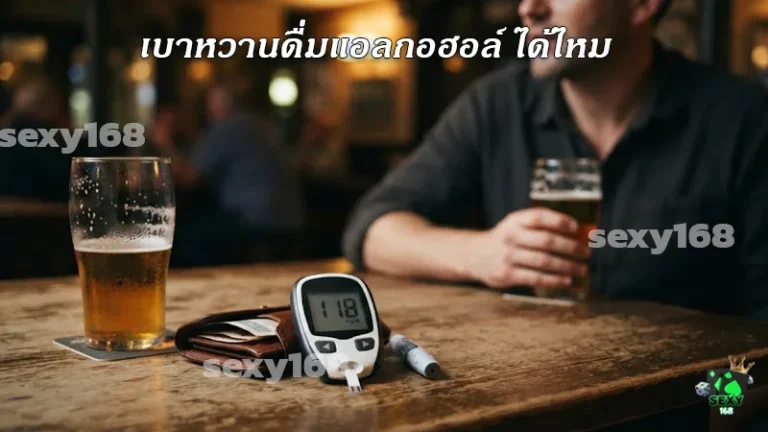 เบาหวานดื่มแอลกอฮอล์ ได้ไหม