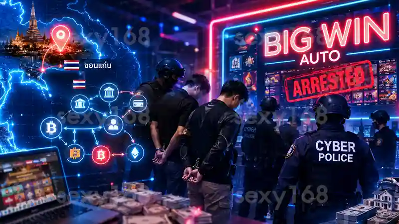 เว็บพนัน Big Win Auto ถูกจับที่ไหน