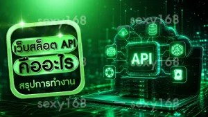 เว็บสล็อต API คืออะไร