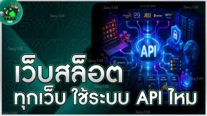 เว็บสล็อตทุกเว็บ ใช้ระบบ API ไหม