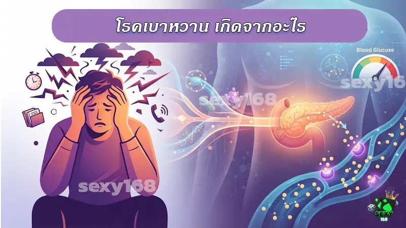 โรคเบาหวาน เกิดจากอะไร