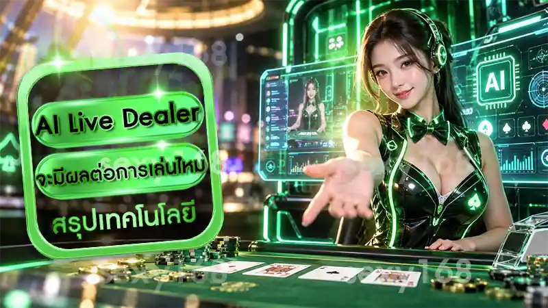 AI Live Dealer จะมีผลต่อการเล่นไหม