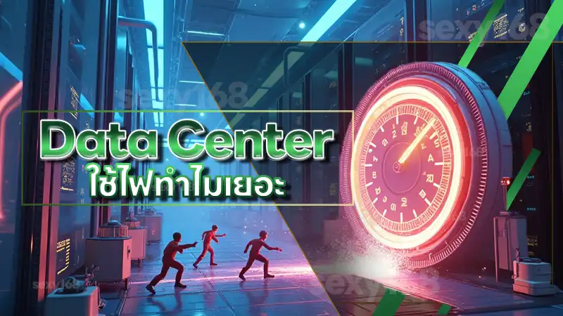 Data Center ใช้ไฟทำไมเยอะ