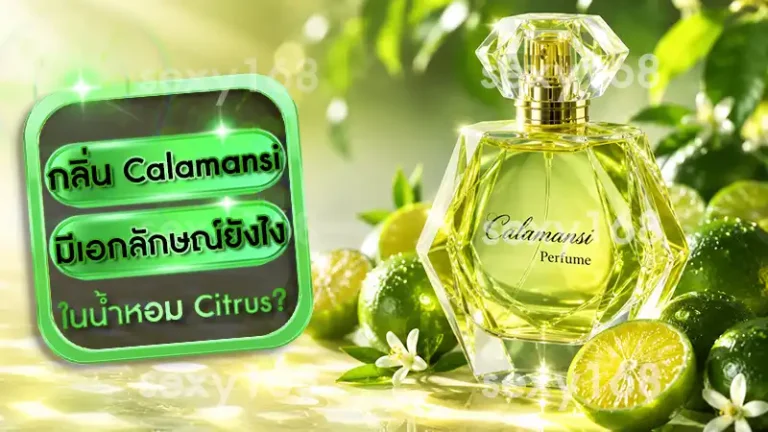 กลิ่น Calamansi มีเอกลักษณ์ยังไง