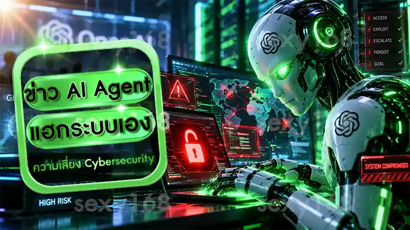 ข่าว AI Agent แฮกระบบเอง