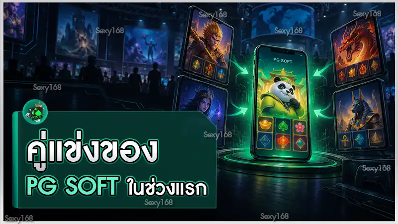คู่แข่งของ PG Soft ในช่วงแรก