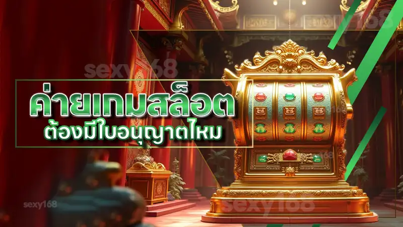 ค่ายเกมสล็อต ต้องมีใบอนุญาตไหม