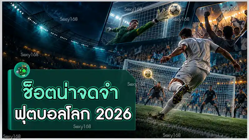 ช็อตน่าจดจำ ฟุตบอลโลก 2026