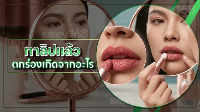 ทาลิปแล้ว ตกร่องเกิดจากอะไร