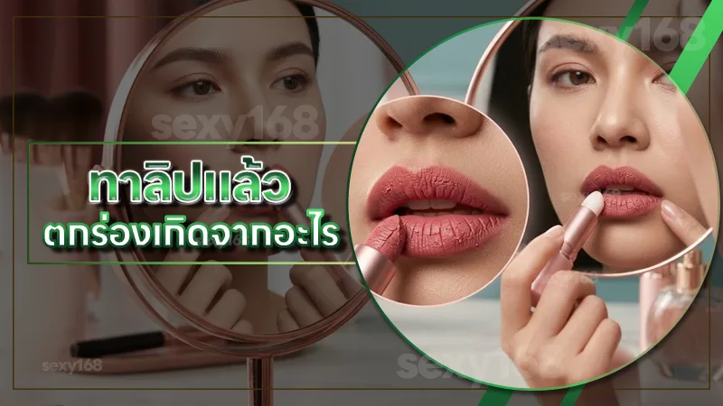 ทาลิปแล้ว ตกร่องเกิดจากอะไร