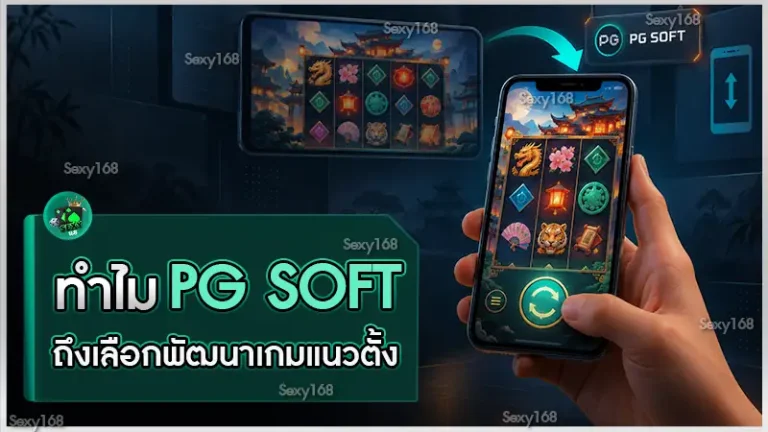 ทำไม PG Soft ถึงเลือกพัฒนาเกมแนวตั้ง