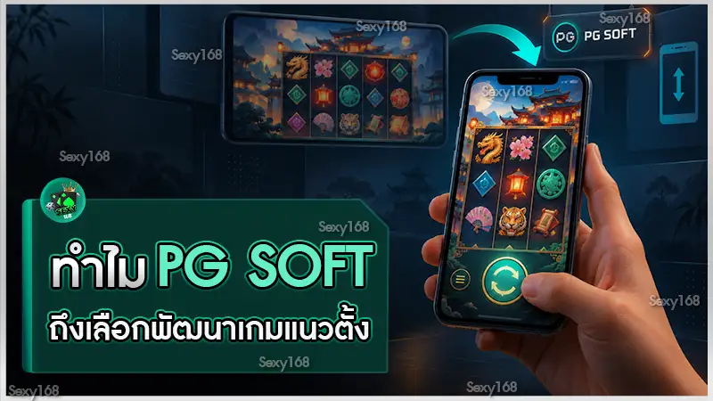 ทำไม PG Soft ถึงเลือกพัฒนาเกมแนวตั้ง