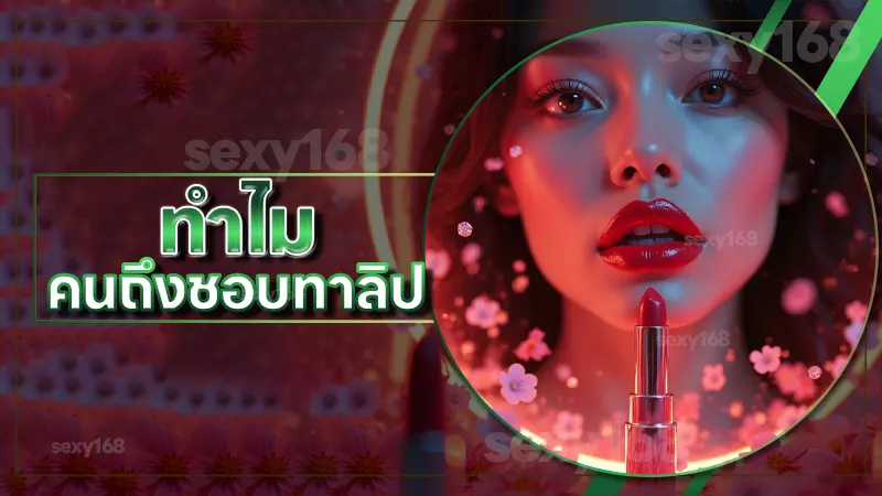 ทำไม คนถึงชอบทาลิป