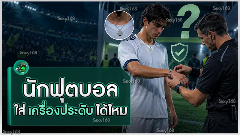 นักฟุตบอล ใส่เครื่องประดับได้ไหม