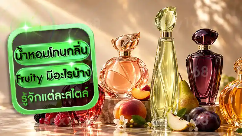 น้ำหอมโทนกลิ่น Fruity มีอะไรบ้าง