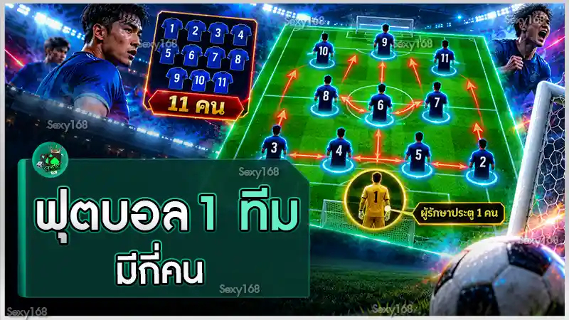 ฟุตบอล 1 ทีม มีกี่คน