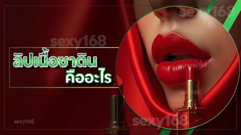 ลิปเนื้อซาติน คืออะไร