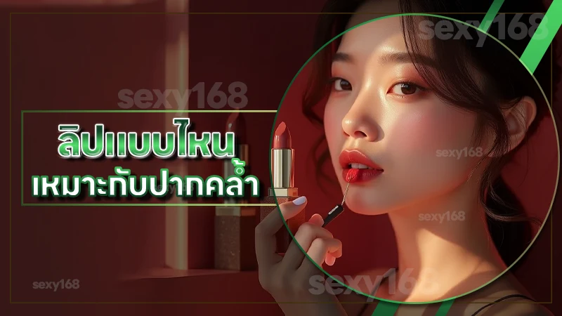 ลิปแบบไหน เหมาะกับปากคล้ำ