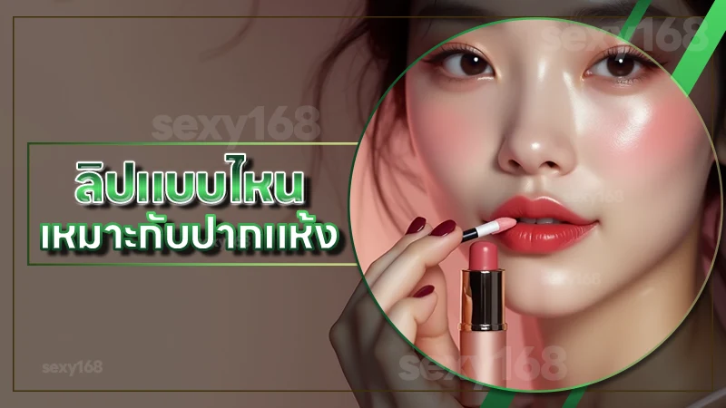 ลิปแบบไหน เหมาะกับปากแห้ง
