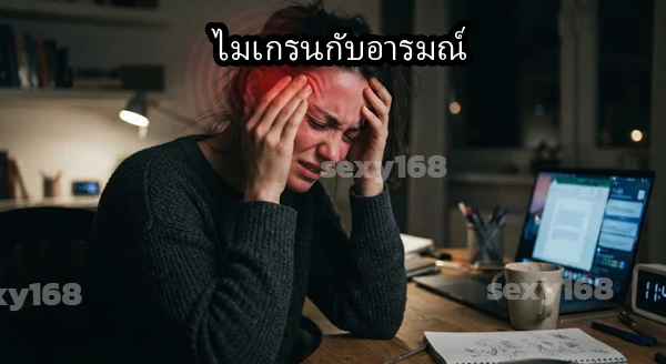 เครียดทำให้ปวดหัวไมเกรน ได้ไหม