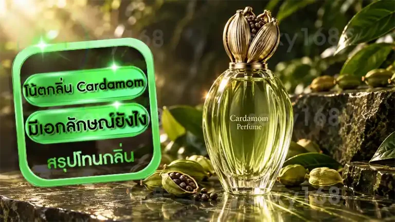 โน้ตกลิ่น Cardamom มีเอกลักษณ์ยังไง