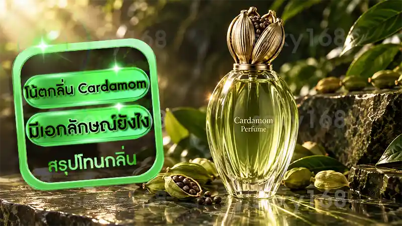 โน้ตกลิ่น Cardamom มีเอกลักษณ์ยังไง