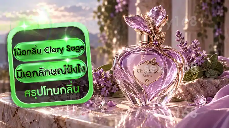 โน้ตกลิ่น Clary Sage มีเอกลักษณ์ยังไง