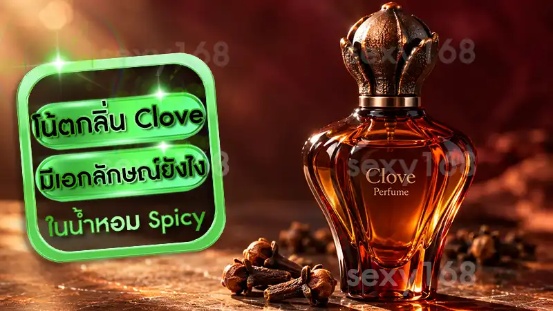 โน้ตกลิ่น Clove มีเอกลักษณ์ยังไง