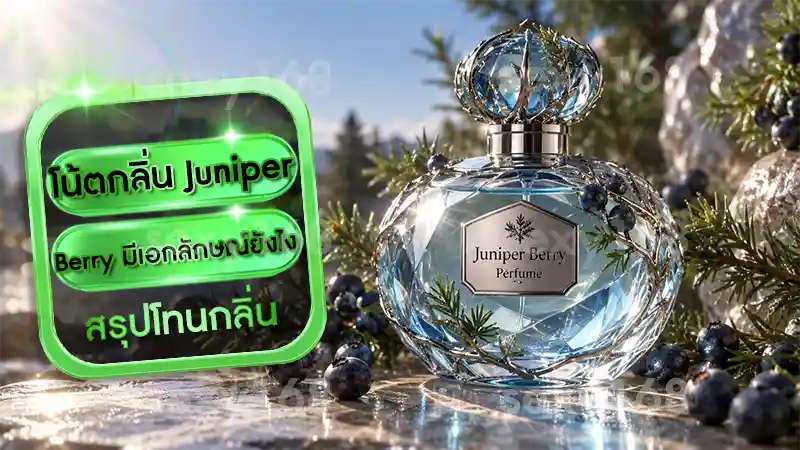โน้ตกลิ่น Juniper Berry มีเอกลักษณ์ยังไง