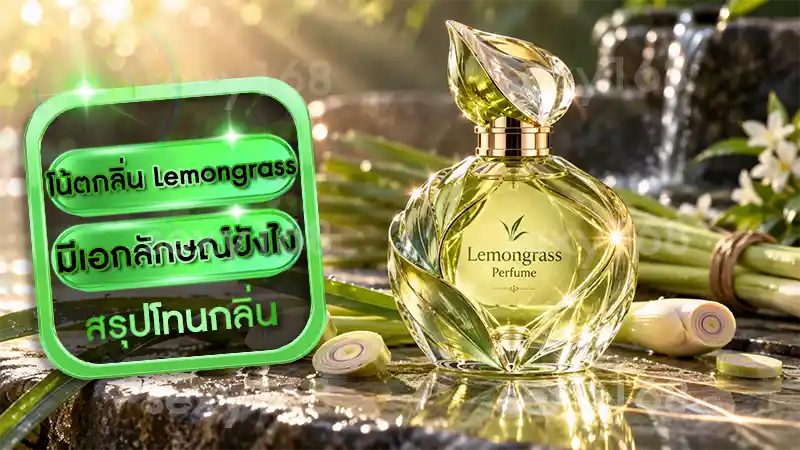 โน้ตกลิ่น Lemongrass มีเอกลักษณ์ยังไง