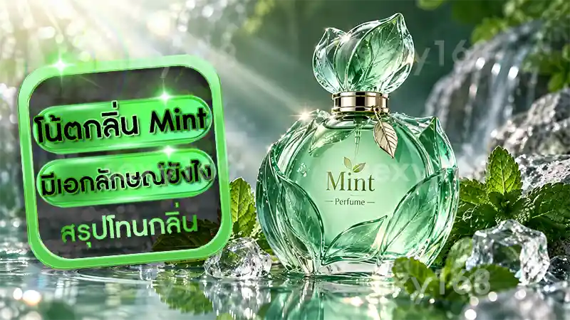 โน้ตกลิ่น Mint มีเอกลักษณ์ยังไง