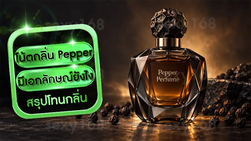 โน้ตกลิ่น Pepper มีเอกลักษณ์ยังไง