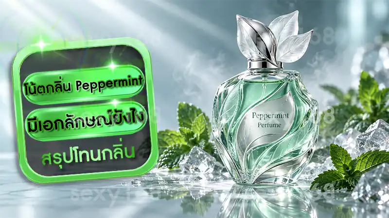 โน้ตกลิ่น Peppermint มีเอกลักษณ์ยังไง