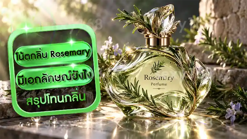 โน้ตกลิ่น Rosemary มีเอกลักษณ์ยังไง