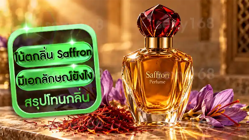 โน้ตกลิ่น Saffron มีเอกลักษณ์ยังไง
