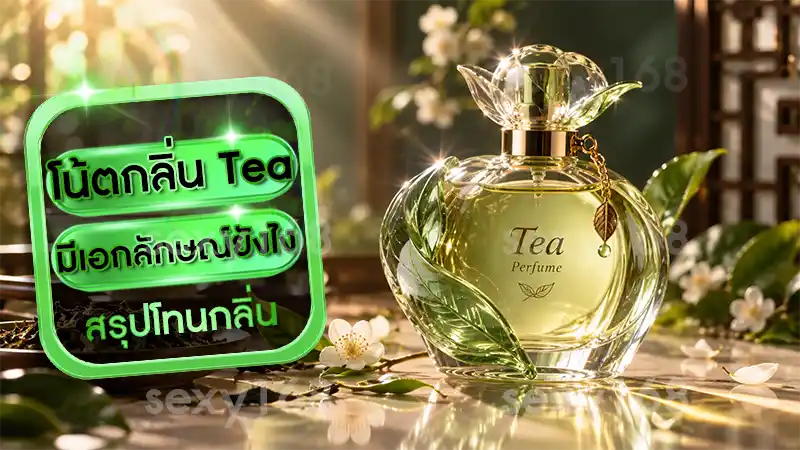 โน้ตกลิ่น Tea มีเอกลักษณ์ยังไง