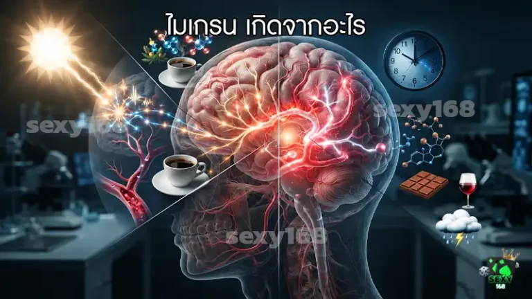 ไมเกรน เกิดจากอะไร