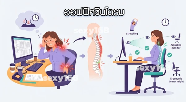 ไมเกรนกับออฟฟิศซินโดรม เกี่ยวกันไหม