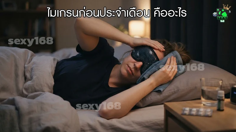 ไมเกรนก่อนประจำเดือน คืออะไร