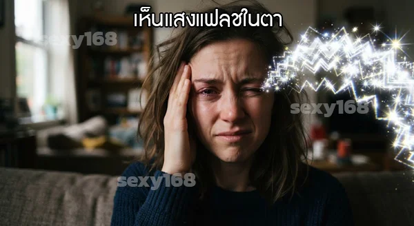 ไมเกรนขึ้นตา เป็นยังไง