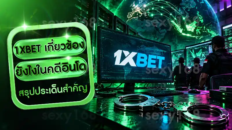 1XBET เกี่ยวข้องยังไงในคดีอินโด