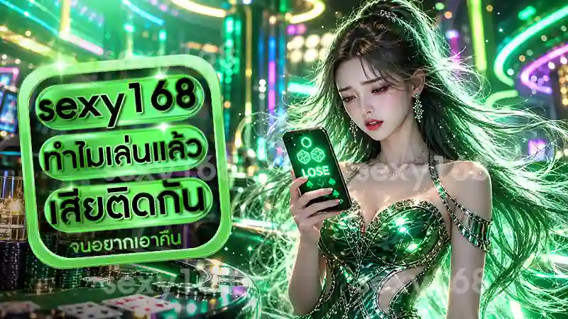 sexy168 ทำไมเล่นแล้วเสียติดกัน