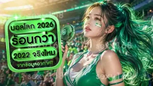 บอลโลก 2026 ร้อนกว่า 2022 จริงไหม