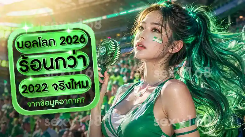 บอลโลก 2026 ร้อนกว่า 2022 จริงไหม