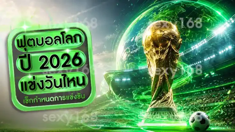 ฟุตบอลโลกปี 2026 แข่งวันไหน
