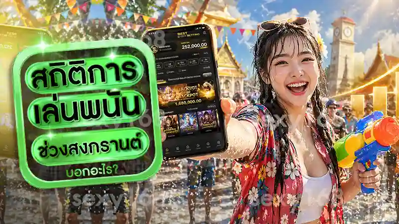 สถิติการเล่นพนัน ช่วงสงกรานต์