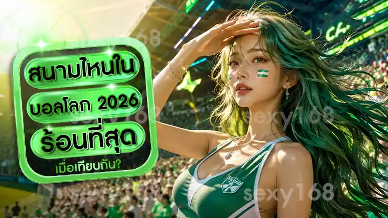 สนามไหนในบอลโลก 2026 ร้อนที่สุด