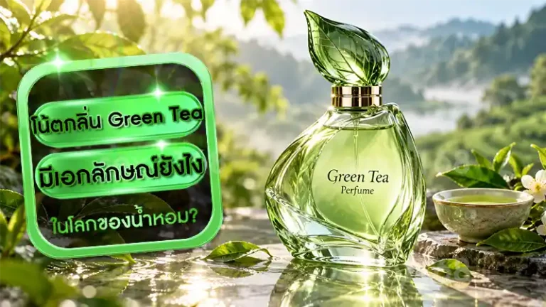 โน้ตกลิ่น Green Tea มีเอกลักษณ์ยังไง