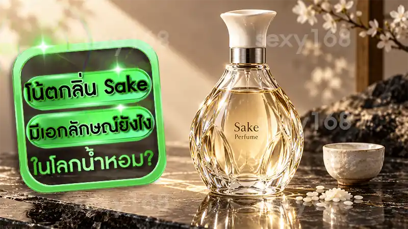 โน้ตกลิ่น Sake มีเอกลักษณ์ยังไง ในโลกน้ำหอม?